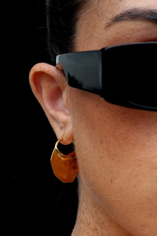 Nora Hoop Earrings | Mondays Child | Waterproof - Sustainable Jewellery 