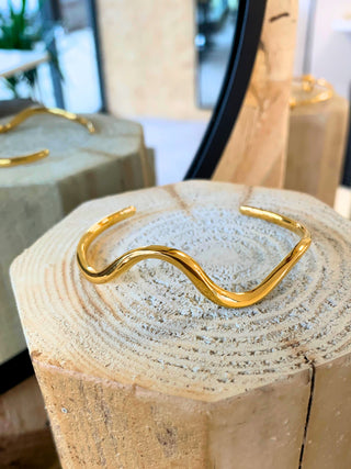 Cressida Bangle | Mondays Child | Waterproof - Sustainable Jewellery 