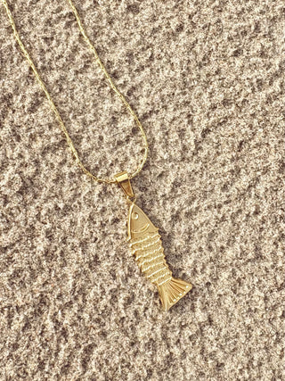 Small Fish Necklace | Holiday Proof Jewellery | Monday's Child