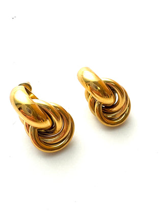 Aubrey Knot Earrings | Waterproof Jewellery | Monday's Child
