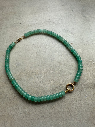 Sela Jade Stone Necklace | Beaded Jewellery | Monday's Child