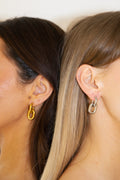 Quinn Link Earrings | Tarnish Proof Earrings | Monday's Child