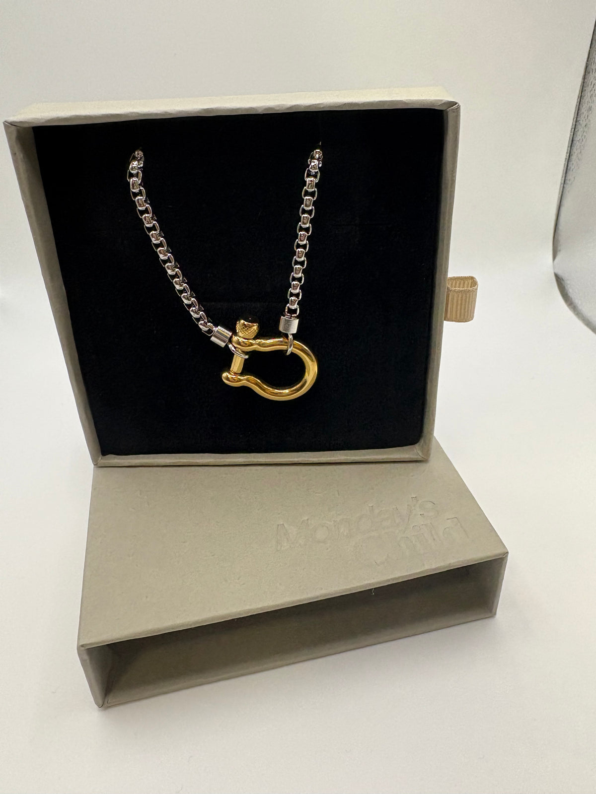 Aubrey 2 Tone Necklace | Waterproof Jewellery | Monday's Child