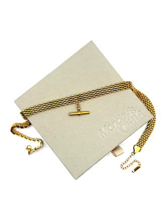 Bri T-Bar Choker Necklace | Waterproof Jewellery | Mondays Child

