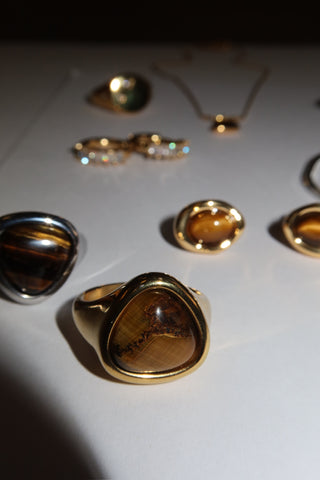 Collette Tigers Eye Ring | Monday's Child Jewellery