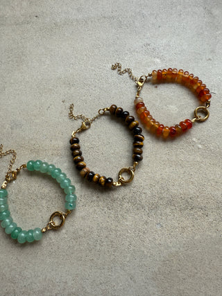 Sela Tigers Eye Stone Bracelet | Beaded Jewellery | Monday's Child