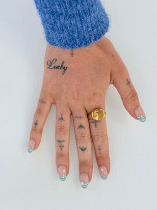 Maxie Signet Ring | Monday's Child Jewellery
