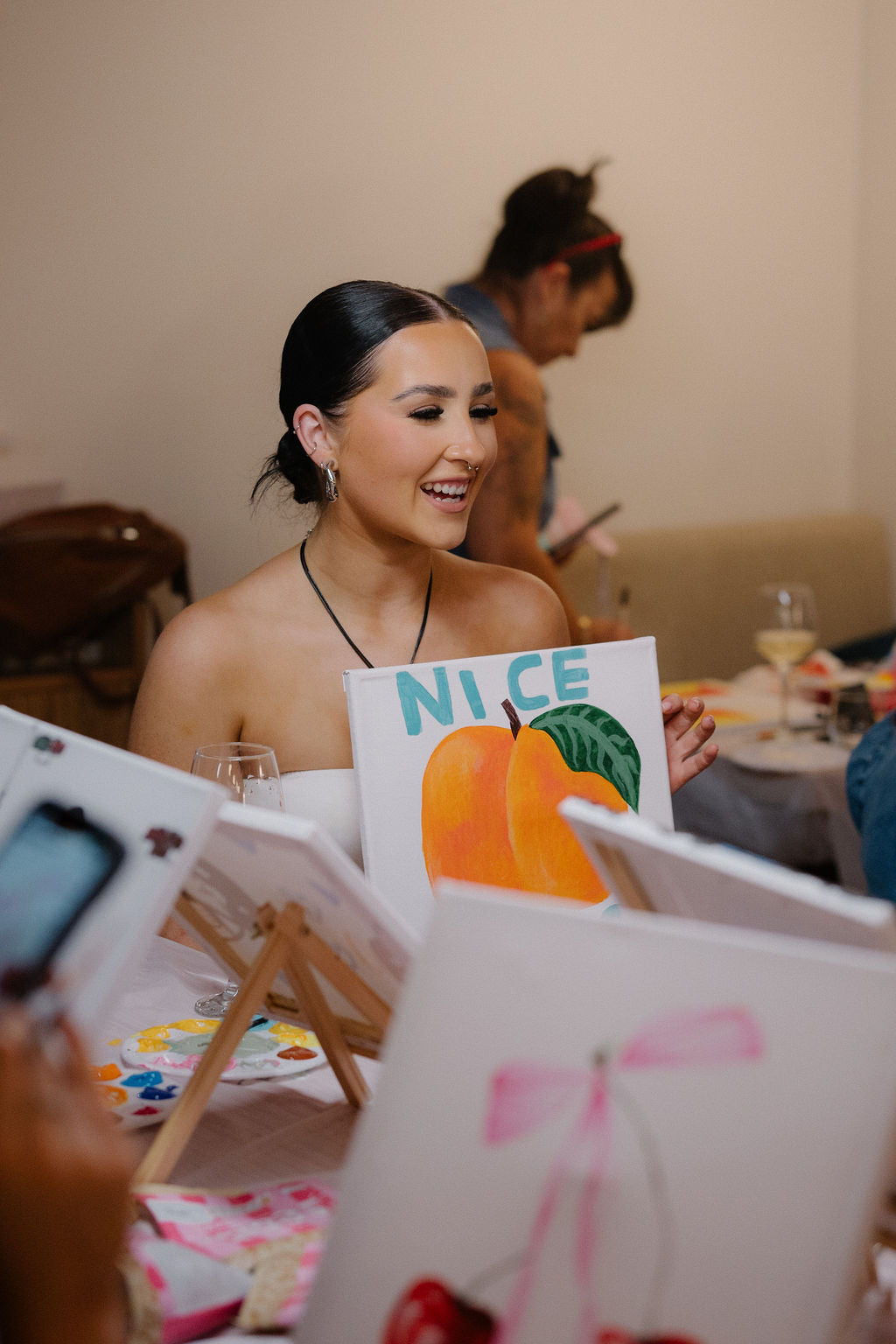 Paint and Sip / Charm bar Galentines Night