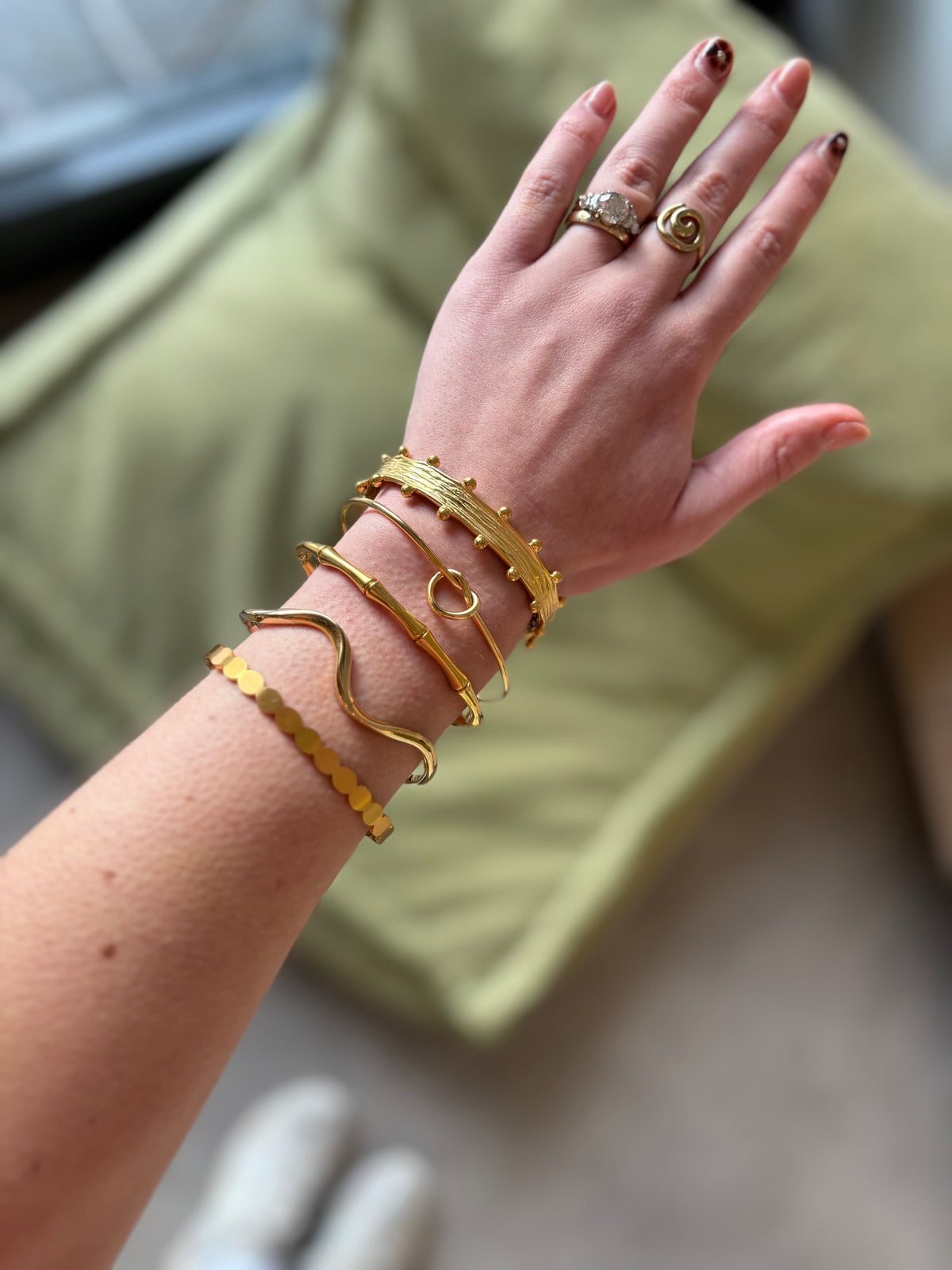 Willow Bangle | Waterproof Jewellery | Monday's Child

