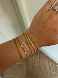 Grace Trio Bracelet | Tarnish Proof Jewellery | Monday's Child