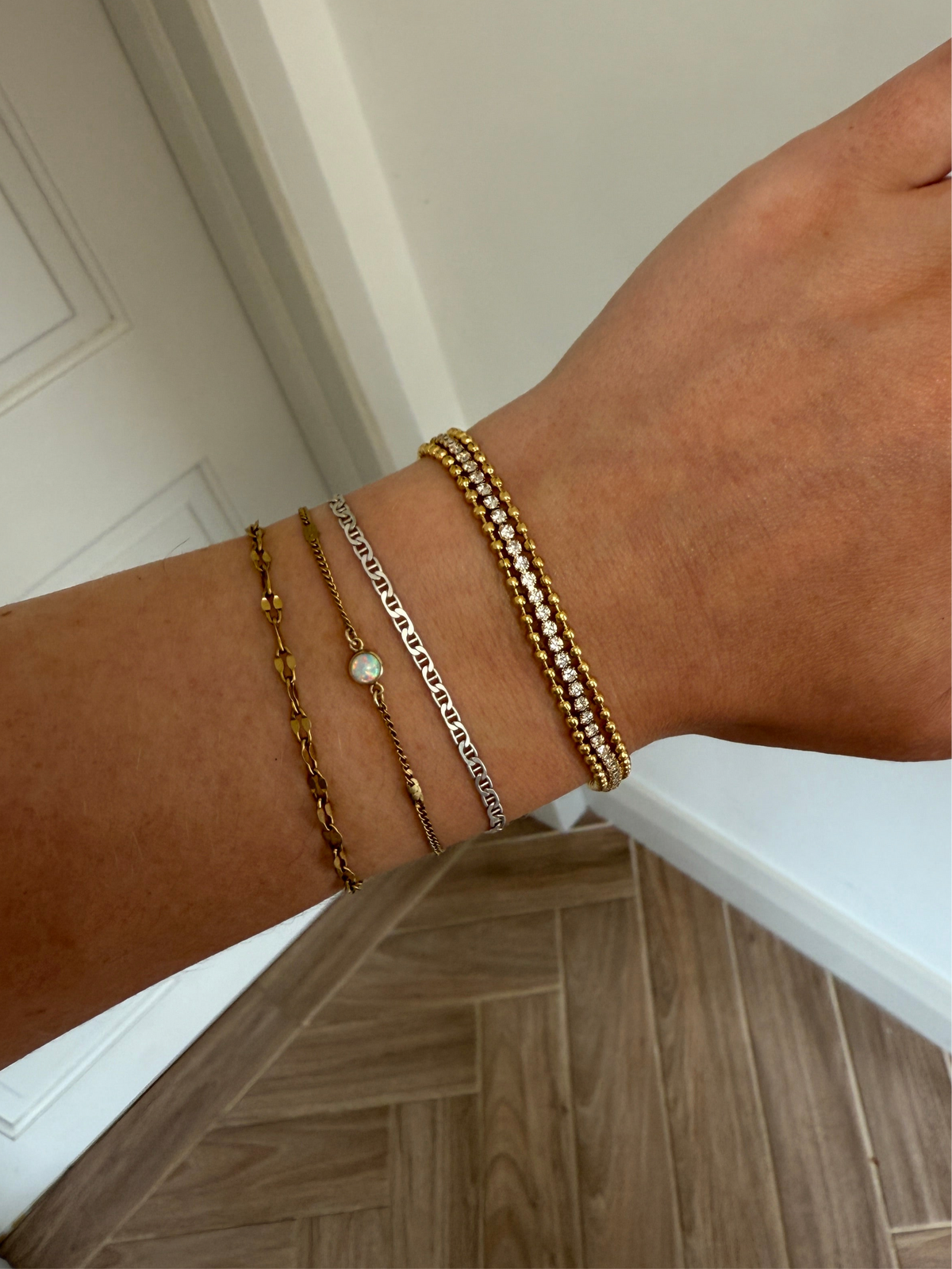 Grace Trio Bracelet | Tarnish Proof Jewellery | Monday's Child