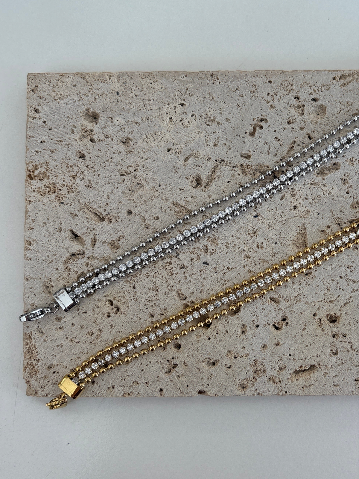 Grace Trio Bracelet | Tarnish Proof Jewellery | Monday's Child
