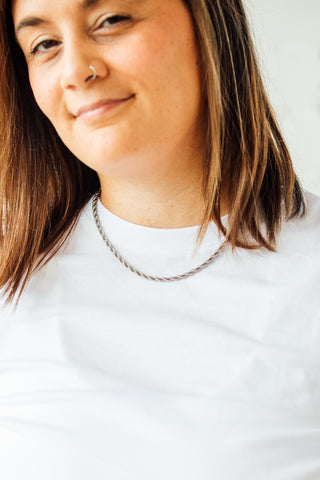 Jolie Rope Necklace | Mondays Child | Waterproof - Sustainable Jewellery 
