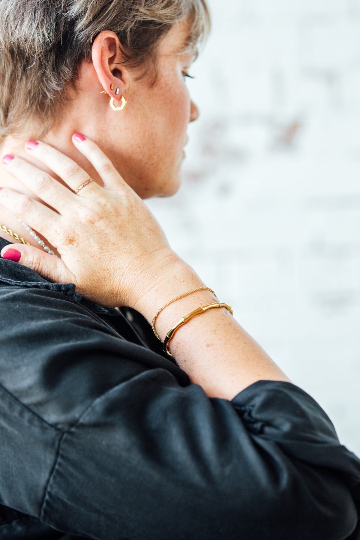 Poppy Bracelet | Mondays Child | Waterproof - Sustainable Jewellery 