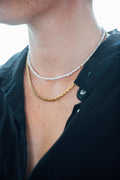 'Not your mothers pearls' Necklace | Mondays Child | Waterproof - Sustainable Jewellery 