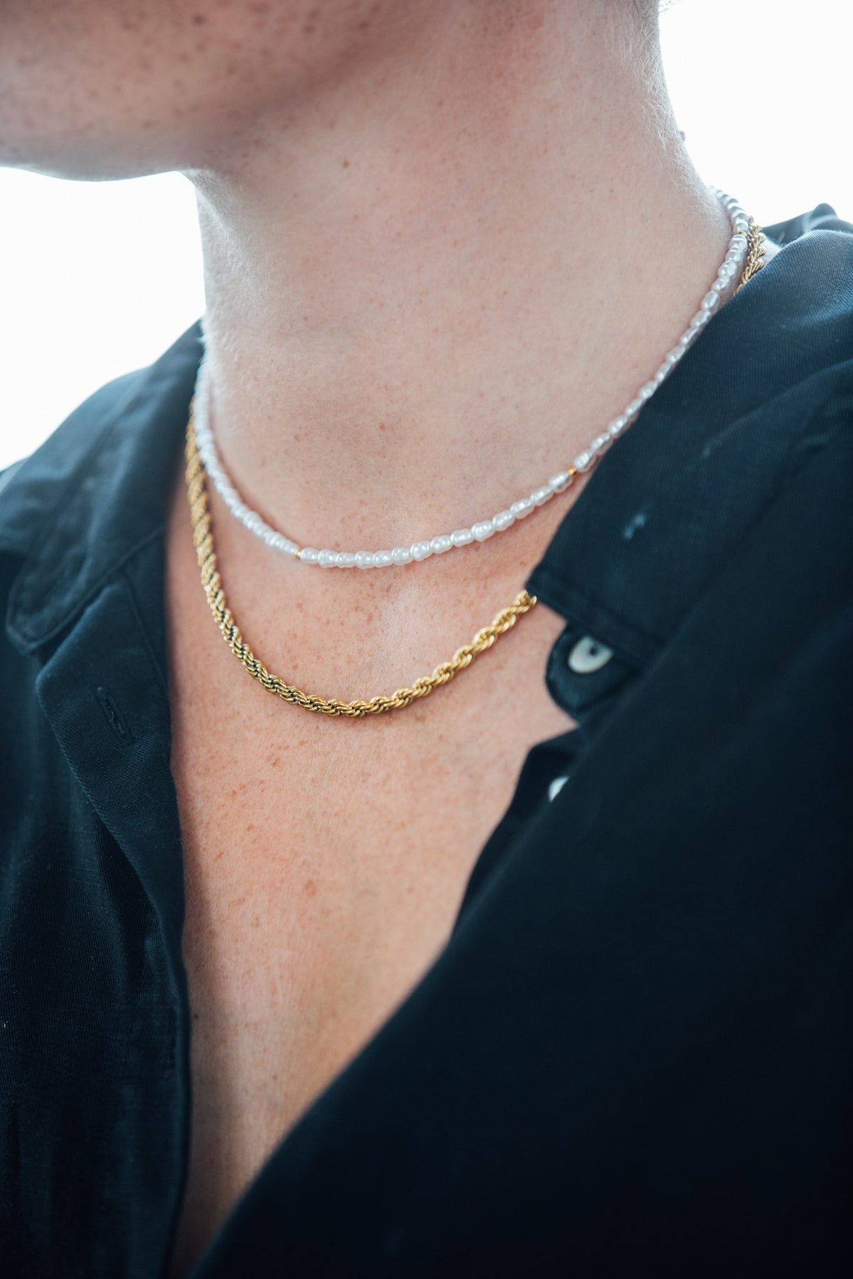 Jolie Rope Necklace | Mondays Child | Waterproof - Sustainable Jewellery 