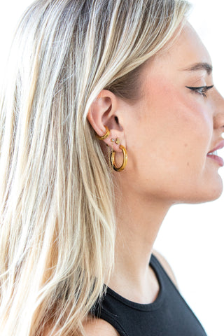 Freja Drop Earrings | Mondays Child | Waterproof - Sustainable Jewellery 