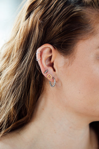 Isla Hoop Earrings | Mondays Child | Waterproof - Sustainable Jewellery 