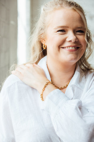 Carrie Bracelet | Mondays Child | Waterproof - Sustainable Jewellery 
