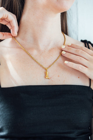 Jesse Necklace | Mondays Child | Waterproof - Sustainable Jewellery 