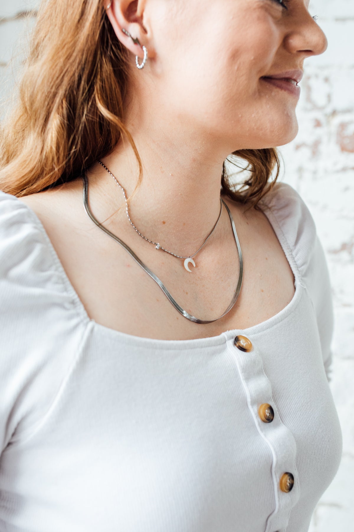Nova Necklace | Mondays Child | Waterproof - Sustainable Jewellery 