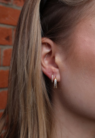 Meave Diamond Huggie | Monday's Child Jewellery