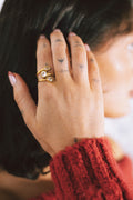 Olivia Bezel Ring | Waterproof Jewellery | Monday's Child