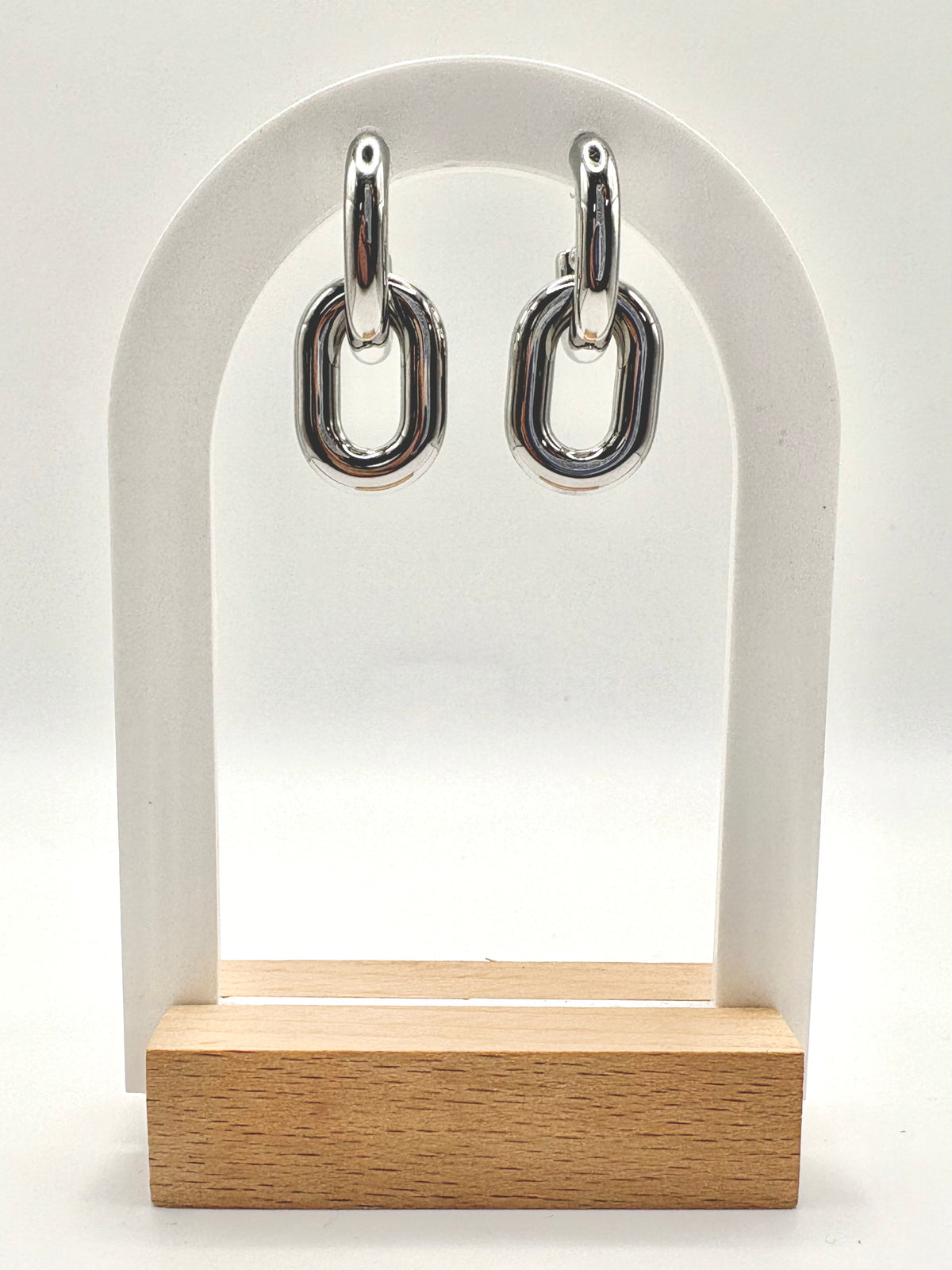 Quinn Link Earrings | Tarnish Proof Earrings | Monday's Child