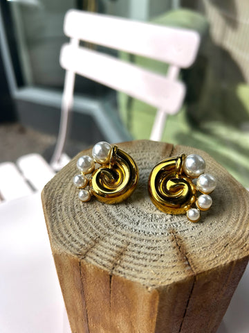 Seraphine Statement Earrings | Mondays Child | Tarnish proof Jewellery