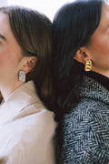 Sloane Stud Earrings | Statement Tarnish Proof Jewellery | Monday's Child