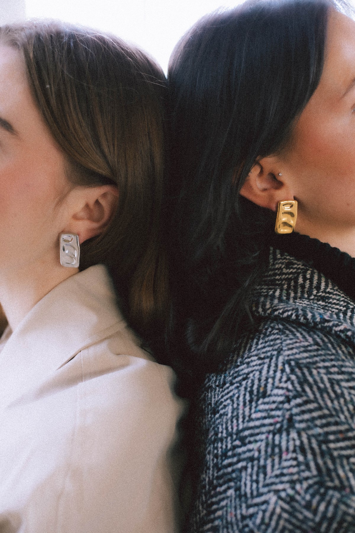 Sloane Stud Earrings | Statement Tarnish Proof Jewellery | Monday's Child