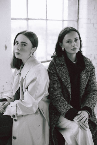 Sloane Stud Earrings | Statement Tarnish Proof Jewellery | Monday's Child