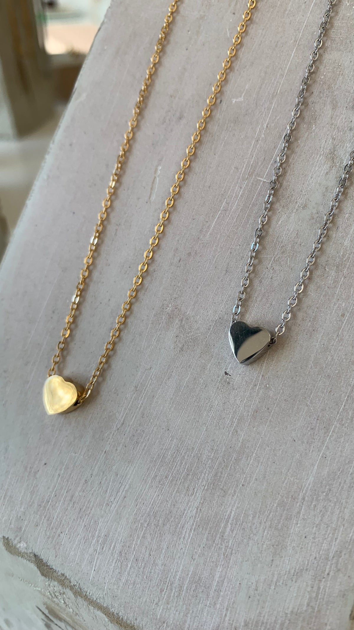 Adora Heart Necklace | Mondays Child | Waterproof - Sustainable Jewellery 