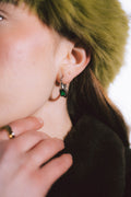 Verde Hoop Earrings | Waterproof Jewellery | Monday's Child