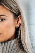 Fleur Stud Earrings | Mondays Child | Waterproof - Sustainable Jewellery 