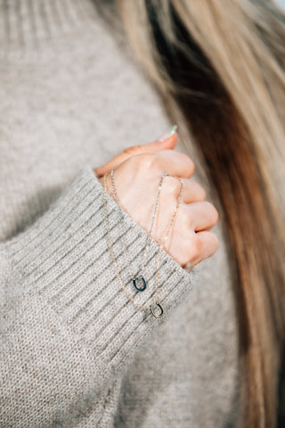 Lucky Pendant Necklace | Mondays Child |  Waterproof Jewellery