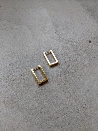 Harper Hoop Earrings | Mondays Child | Waterproof - Sustainable Jewellery 